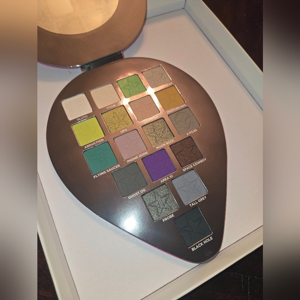 Jeffree Star Alien Eyeshadow Palette RARE